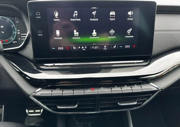 Skoda Octavia cena 104800 przebieg: 45000, rok produkcji 2021 z Kcynia małe 497